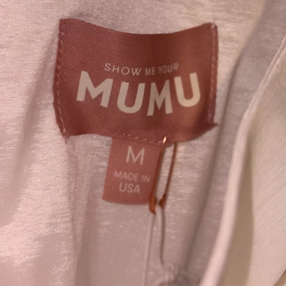 Show Me Your MuMu White Best Rose Dress NWT Size Medium - Picture 6 of 13